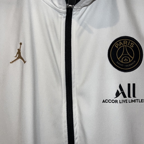 Nike Jordan PSG Soccer Full Zip Jacket - Picture 2 of 5